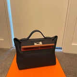 Understated handbag styled for everyday wear
