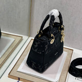 Side profile of chic classic women's handbag – women's designer-style accessory