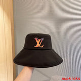 Close-up detail view of Louis Vuitton unisex cap