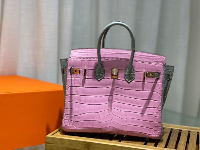 Considered bag shown from front angle