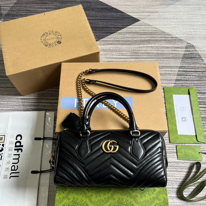 Side profile of refined elevated women's handbag – women's designer-style accessory