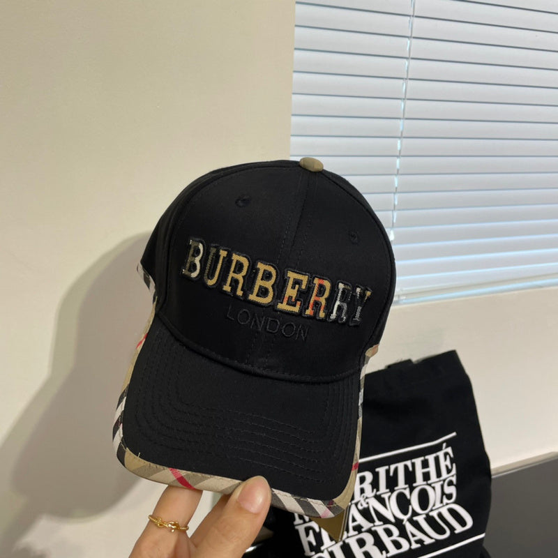 Full view of Burberry unisex cap