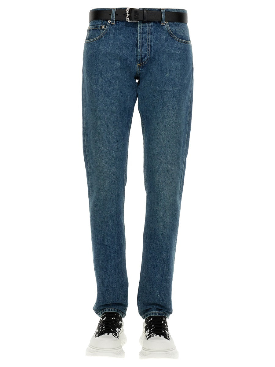 Alexander McQueen pants luxury designer piece front view
