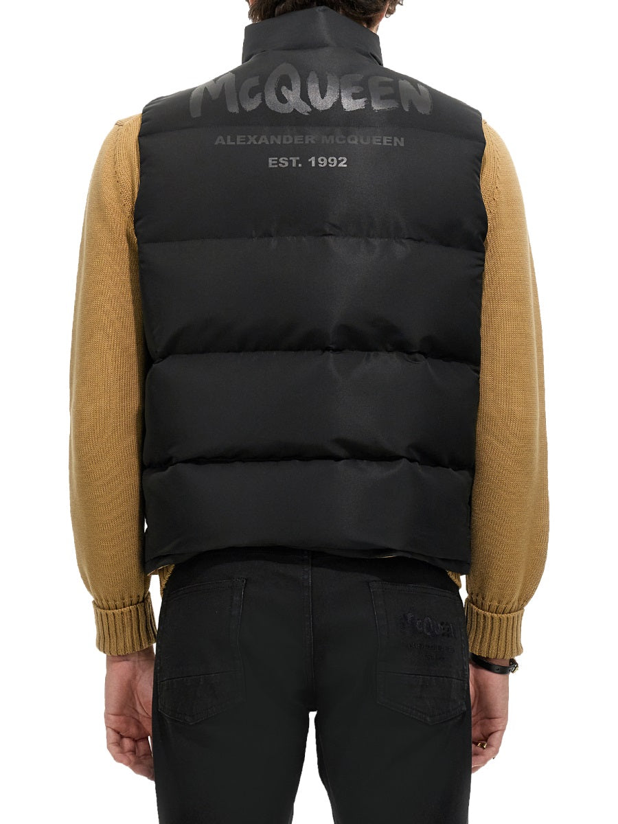 Alexander McQueen vests side profile designer luxury fashion