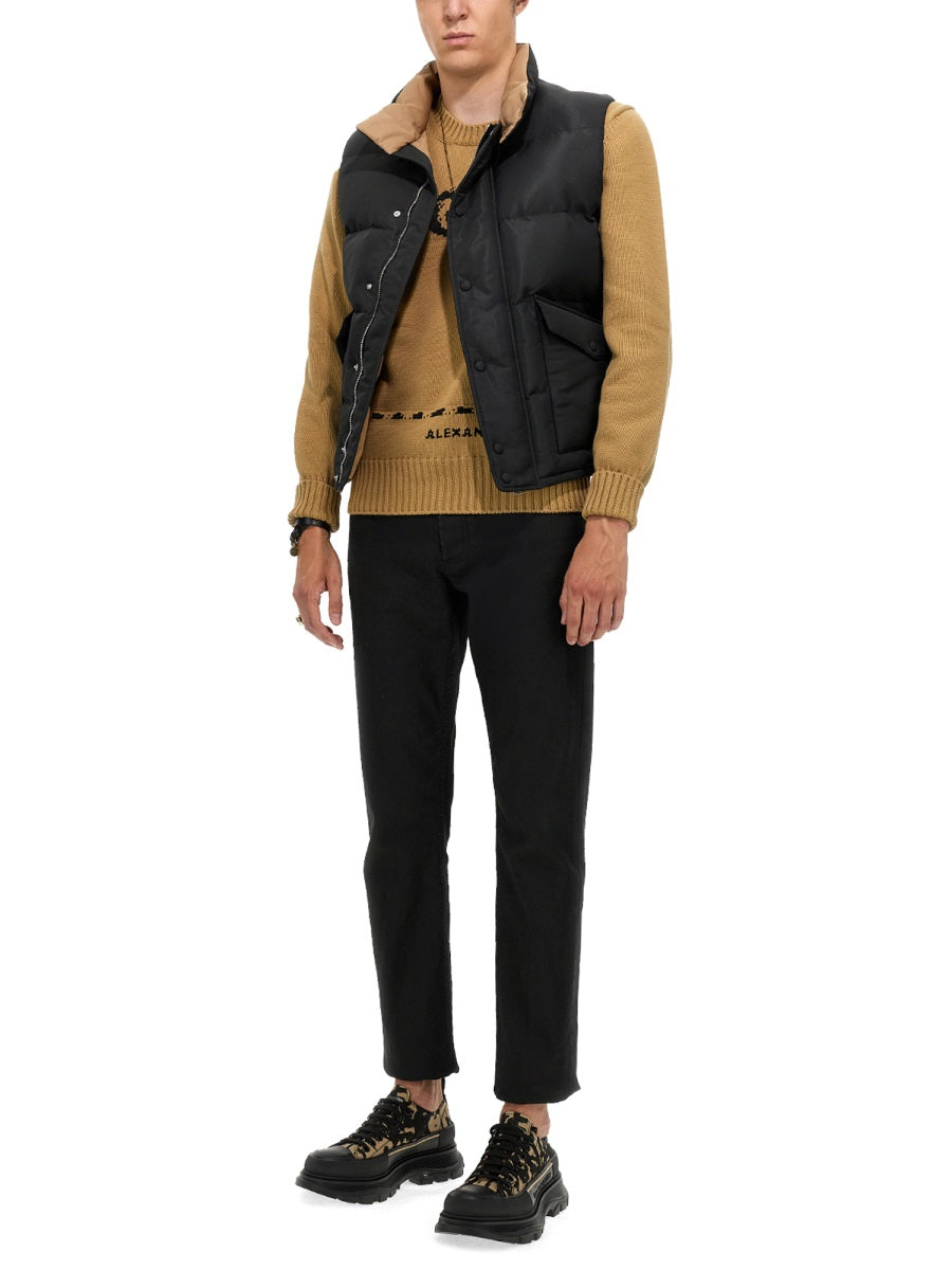 Alexander McQueen premium vests detail and craftsmanship close-up