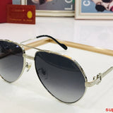 Angled view of Cartier unisex sunglasses
