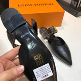 Louis Vuitton Black Low-Top Sneakers - Lifestyle Styling Shot