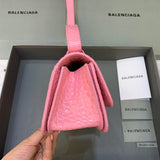 Effortless Vegan Leather Handbag - Polished Finish | Women's Premium Handbag #404 - back view (image 4) of designer-inspired handbag