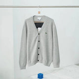 Front view of Lacoste luxury clothing with logo-detail design