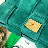 Refined Premium PU Leather Handbag - Smooth Faux-Leather Exterior | Women's Statement Accessory #1651 - texture close-up (image 9) of designer-inspired handbag
