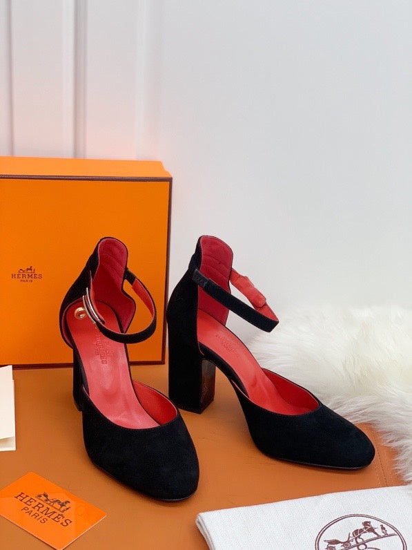 Hermes shoes Style 388 - close-up of premium designer craftsmanship