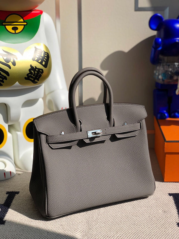 Polished bag shown from front angle