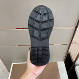 Sleek Faux Leather Shoes - Signature Finish | Women's Luxury Shoes #1376 - side angle view (image 2) of designer-inspired shoes