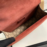 Side profile of statement elevated women's handbag – women's premium purse