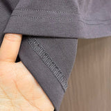 Side profile of Louis Vuitton cotton t-shirt with logo-detail design
