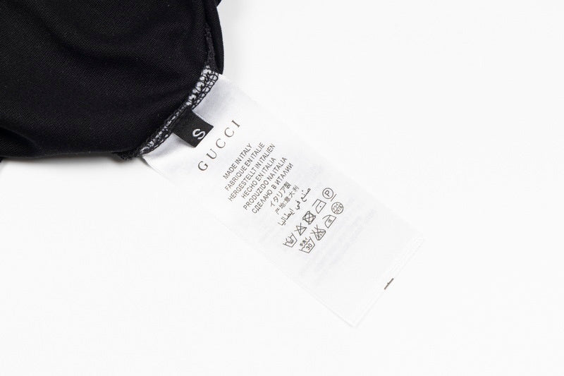 Back view of Louis Vuitton cotton t-shirt with logo-detail design