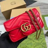 Front view of sleek modern women's handbag – women's premium purse