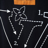 Back view of Louis Vuitton cotton t-shirt with relaxed-fit cut