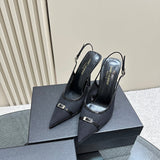 Saint Laurent shoes front view designer style