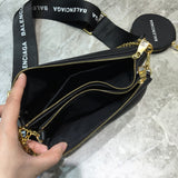 Timeless Premium PU Leather Handbag - Sleek Minimalist Lines | Women's Premium Handbag #981 - hardware and detail close-up (image 5) of designer-inspired handbag