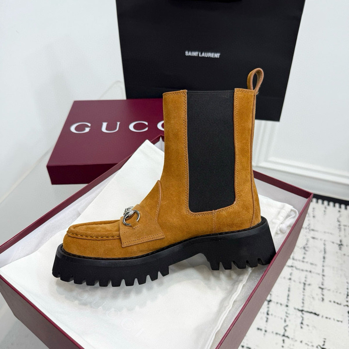 Gucci Shoes? Gucci Boots Premium Designer Casual Shoes