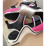 Louis Vuitton shoes Style 276 - close-up of classic monogram styling