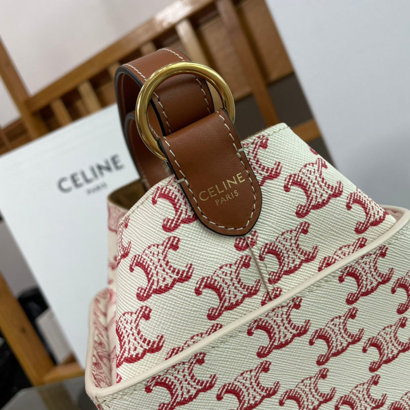 Back view of modern classic women's handbag – women's designer-style accessory
