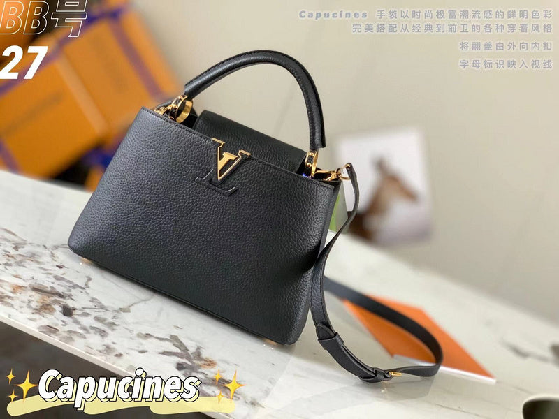 Side profile of structured sleek women's handbag – women's premium purse