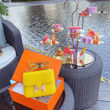 Close-up detail of timeless bag design