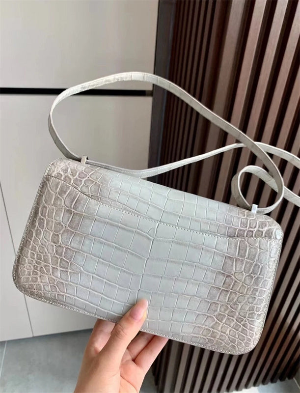 Statement handbag styled for everyday wear