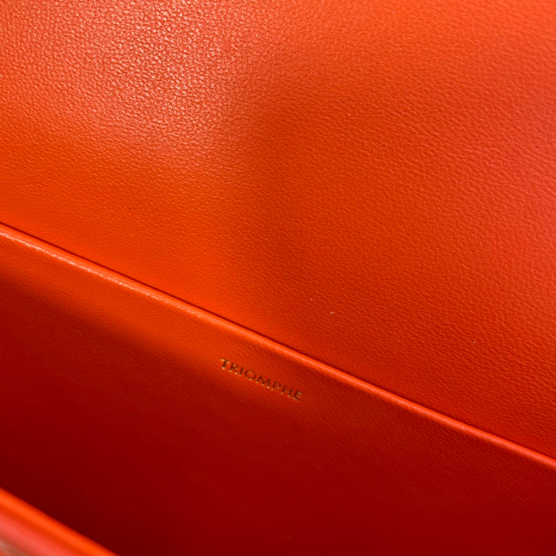 Handle and strap detail of elevated polished women's handbag – women's statement bag