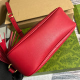 Back view of elevated sleek women's handbag – women's designer-style accessory