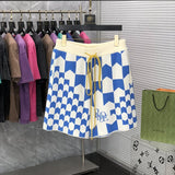Front view of Rhude luxury clothing with relaxed-fit cut