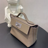 Close-up detail of elegant bag design