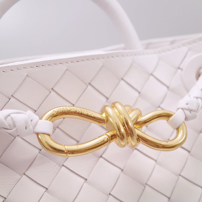 Statement Premium PU Leather Handbag - Smooth Faux-Leather Exterior | Women's Everyday Carry Handbag #1561 - alternate angle view (image 8) of designer-inspired handbag