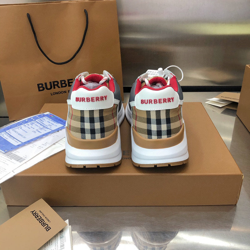 Burberry shoes Style 081 - top view showing design