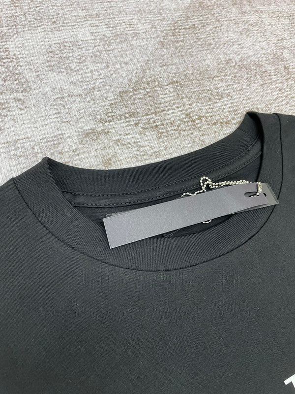 Amiri luxury t-shirt detail shot