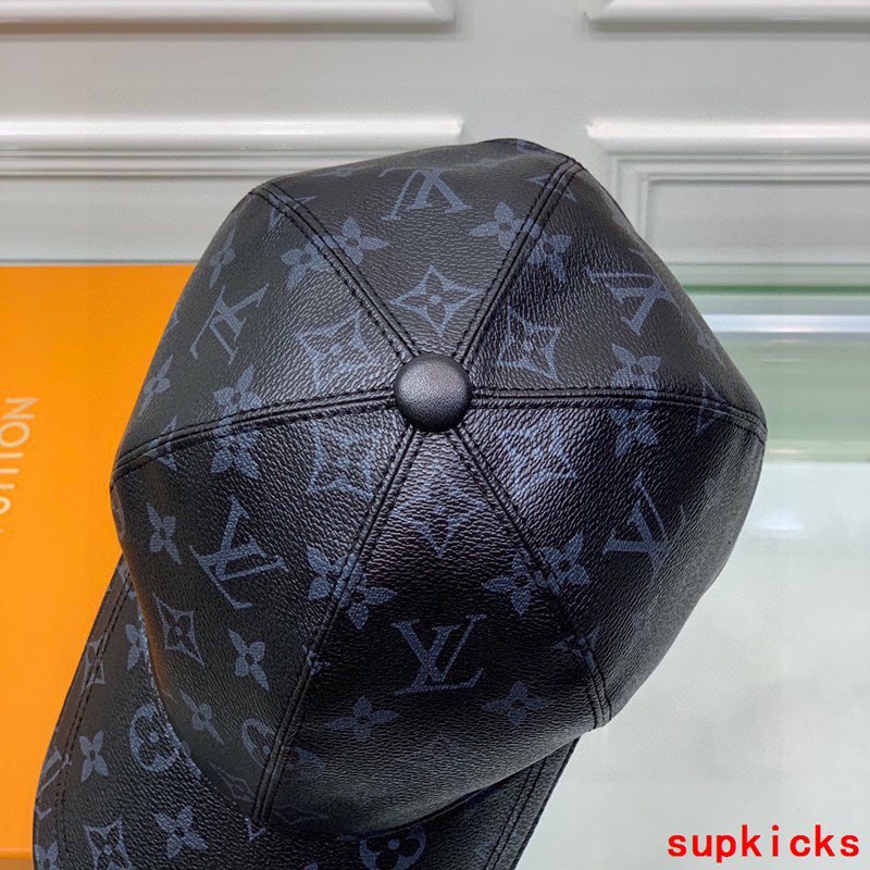 Side view of Louis Vuitton unisex cap