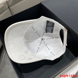 Close-up detail view of Louis Vuitton unisex cap