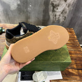 Gucci two-tone luxury sneakers view 9 sleek tonal finish
