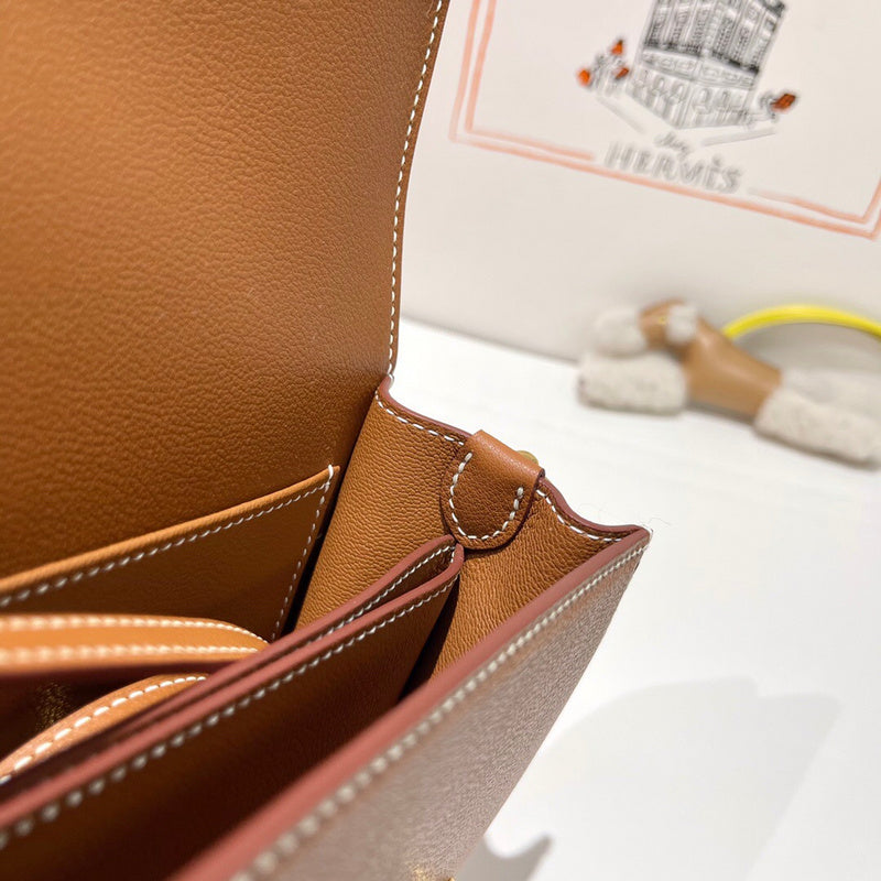 Modern bag shown from front angle