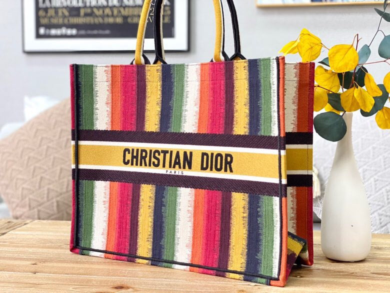 Top view of modern statement women's handbag – women's luxury accessory