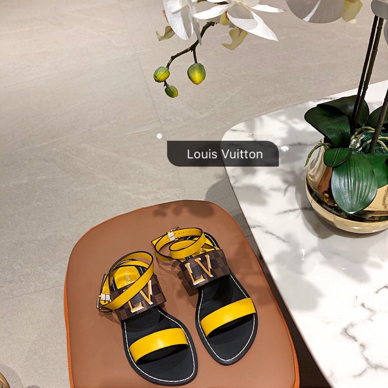 Louis Vuitton luxury shoes close-up — premium authentic designer style
