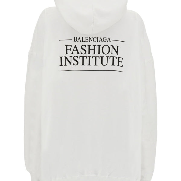 Balenciaga Hoodies- BALENCIAGA Large Fit Fashion Institute Sweatshirt Premium Designer Casual Hoodie