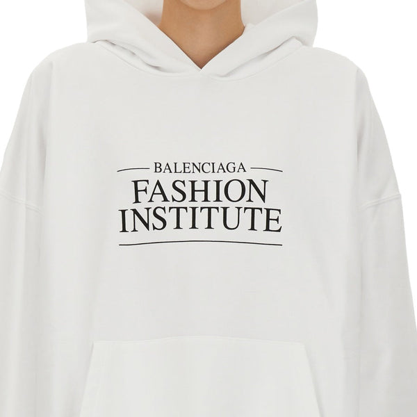 Balenciaga Hoodies- BALENCIAGA Large Fit Fashion Institute Sweatshirt Premium Designer Casual Hoodie