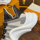 Louis Vuitton shoes Style 326 - top view showing design