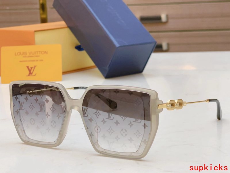 Angled view of Louis Vuitton unisex sunglasses