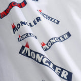 Front view of Moncler luxury clothing with tailored silhouette