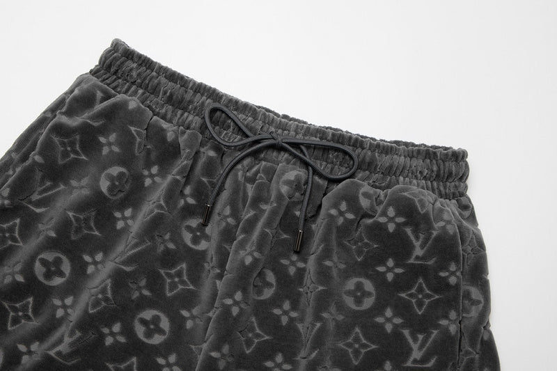 Flat lay presentation of Louis Vuitton cotton t-shirt with label-forward styling