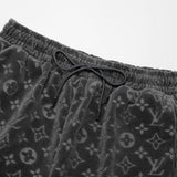Flat lay presentation of Louis Vuitton cotton t-shirt with label-forward styling
